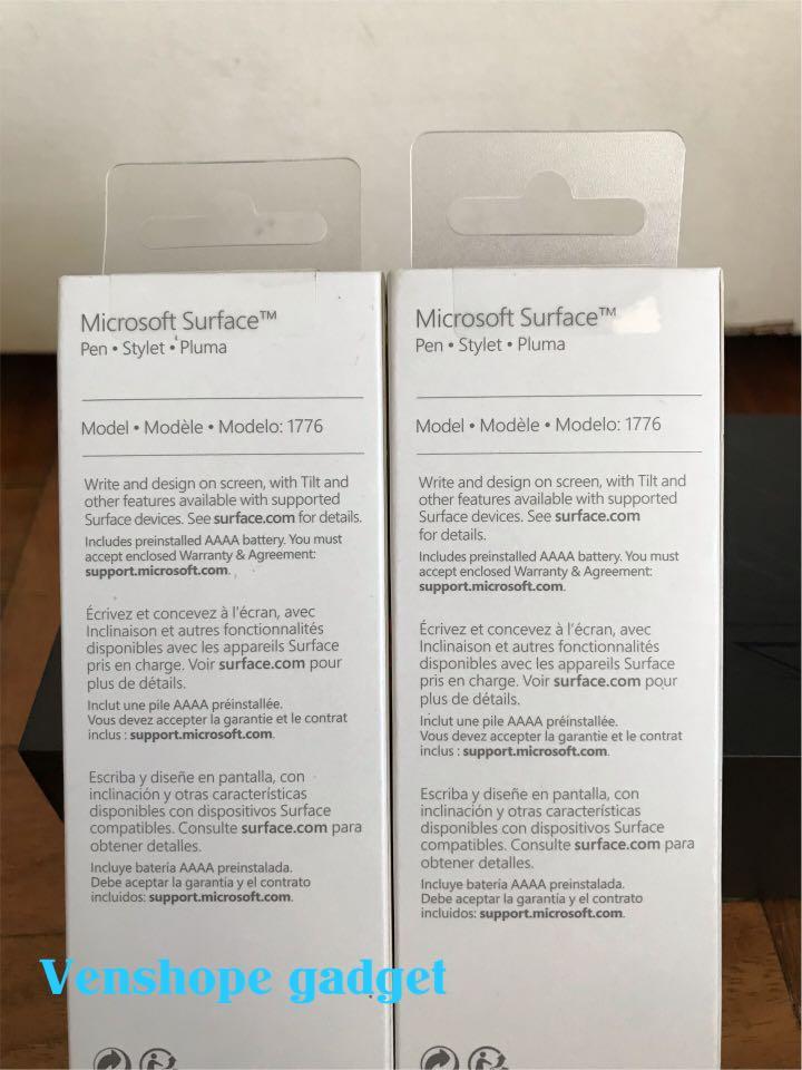 COD microsoft surface pen brandnew for surface pro 3 4 5 6 7 mode 1776 (Category: Computer Keyboard) located in Mandaluyong City. Submitted by unimakcameras (Listing ID 272776463, Image 3). Description: COD microsoft surface pen brandnew for surface pro 3 4 5 6 7 MODEL NUMBER: 1776 Price: 5,280 Meetup or [cod] cash on delivery and YOU CAN VISIT MY PHYSICAL STORE Wholesaler and reseller are welcome - Genuine Original, not fake - 100% GUARANTEED BR