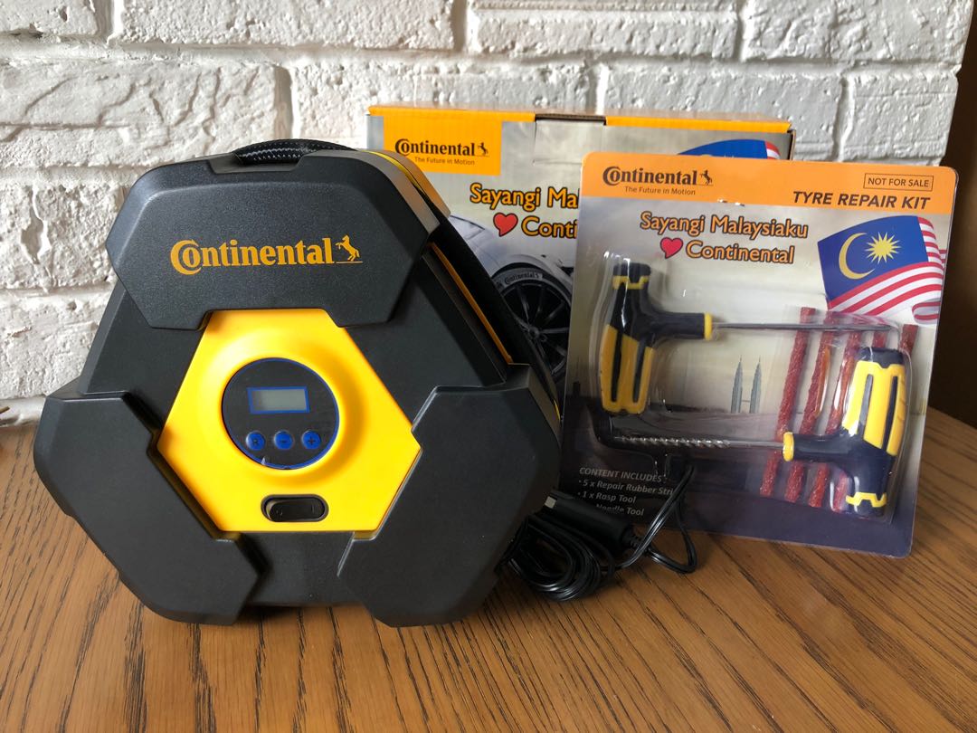 Continental tyre best sale pump
