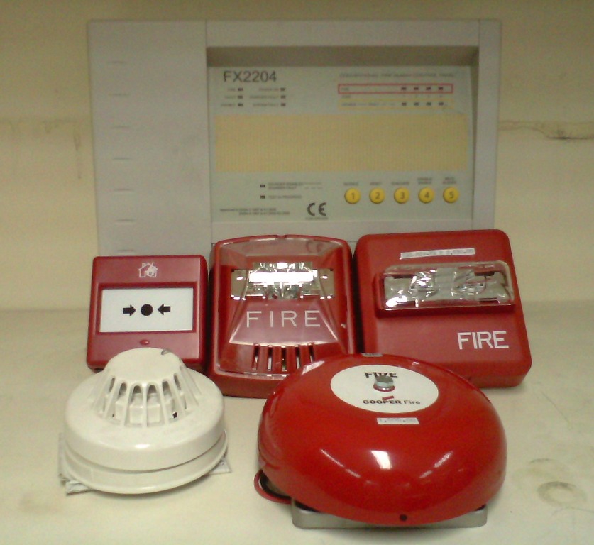FDAS Fire Alarm System FACP Smoke Detector Alarm Bell, Commercial