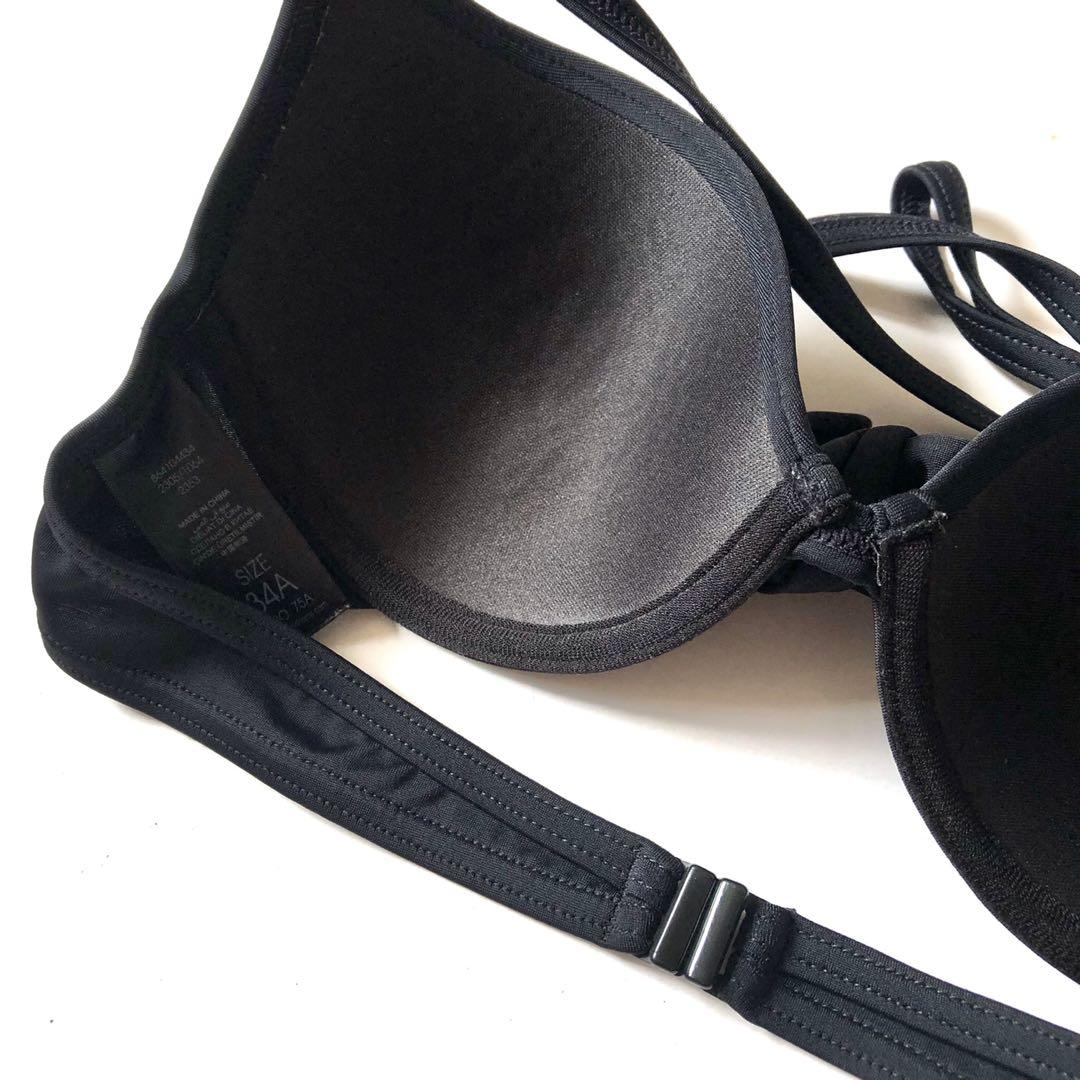 Debenhams black bikini top, Women's Fashion, Swimwear, Bikinis