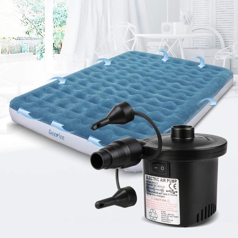 Deeplee Electric Air Pump Quick Fill Electric Rechargeable