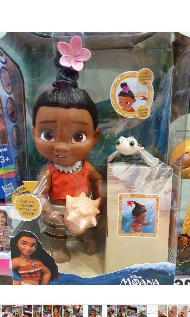 Moana disney top giggling baby doll