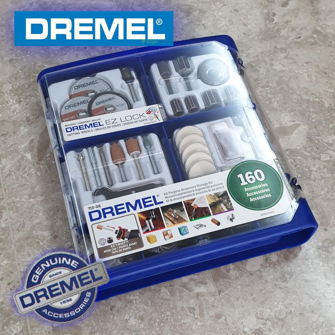 Dremel 710-08 160-Piece Rotary Tool Accessory Kit with Plastic