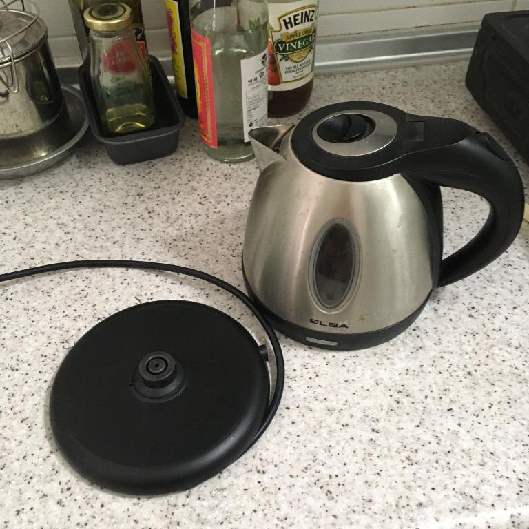 Elba 1.2L Stainless Steel Jug Kettle JK1207(SS) Concealed Heating