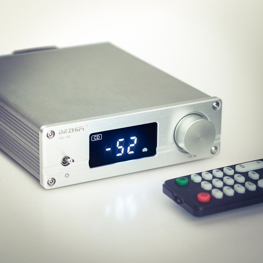 Electronic Volume Control With 4 Input Selector Tone Control And ...