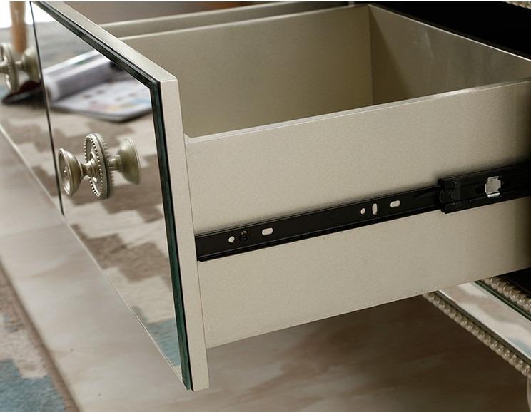 Europeanstyle Mirrored TV Console / Furniture & Home Living