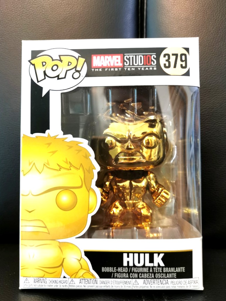 gold hulk funko pop