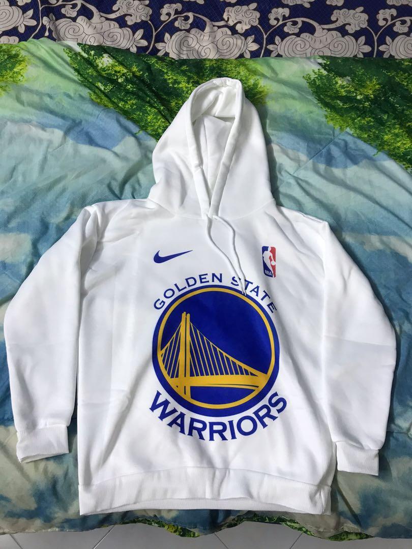 Golden state warriors cheap white hoodie