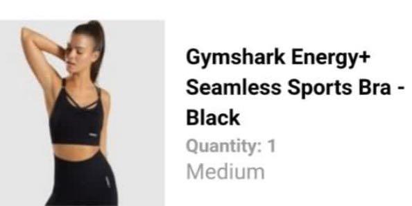 energy  seamless sports bra