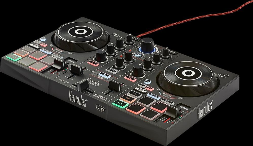 Hercules DJControl Inpulse 200 Portable USB DJ Controller, Hobbies ...