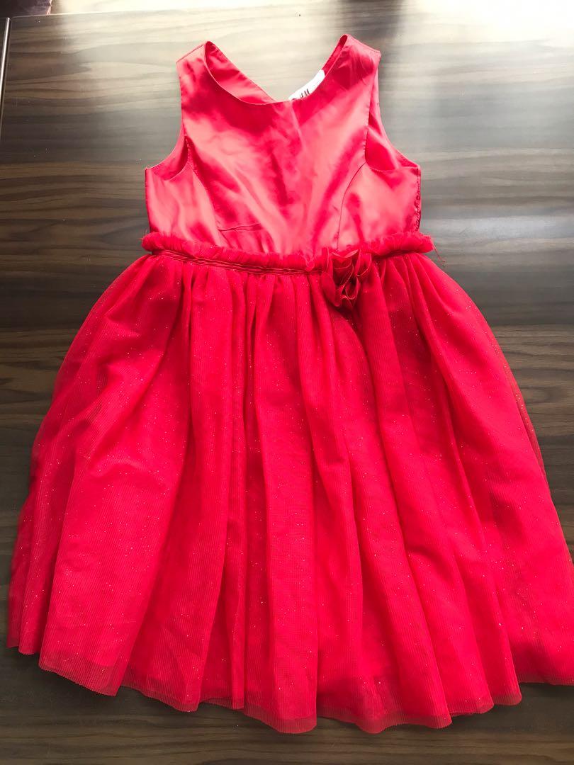 H M Girl S Party Dress Babies Kids Girls Apparel 8 To 12 Years On Carousell