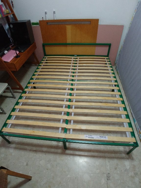 Ikea Grimsbu Bed Frame Inclusive Slats, Ikea Bed Frame Without Slats