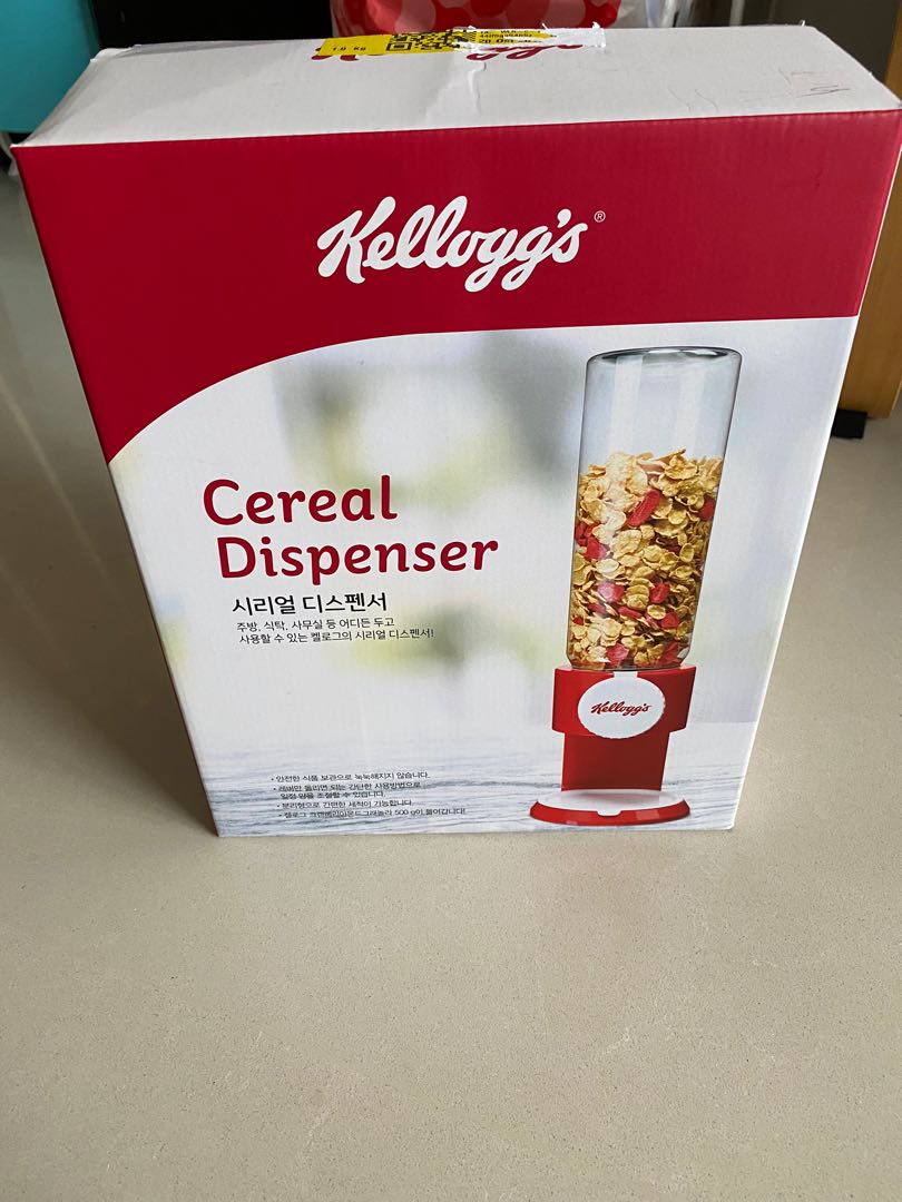 Kellogg’s Cereal Dispenser, Furniture & Home Living, Kitchenware