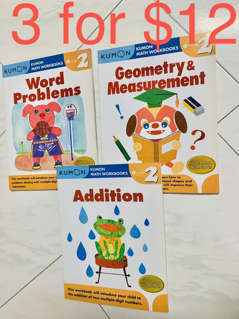 Kumon Workbooks Grade 2, Hobbies & Toys, Books & Magazines, Assessment