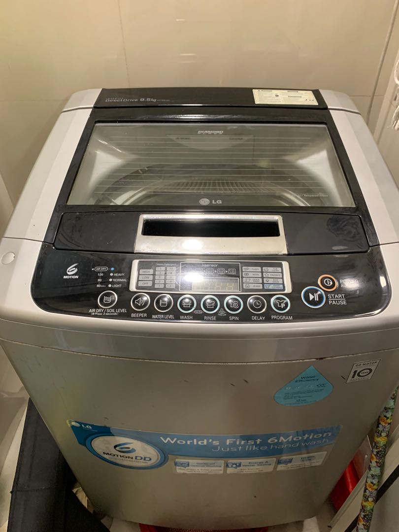 LG Direct Drive Washing Machine, TV & Home Appliances, Washing Machines