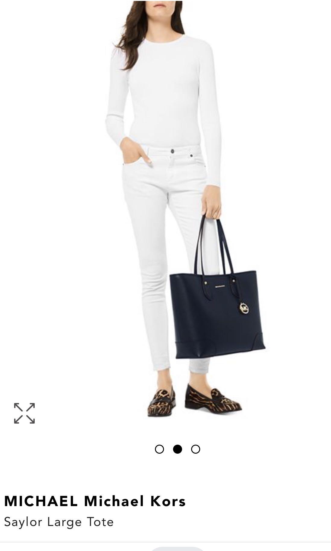 Michael Kors Saylor Large Tote Women s Fashion Bags Wallets Tote Bags on Carousell