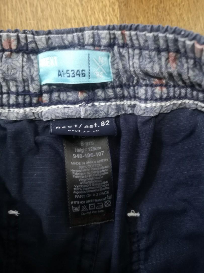 Next boys navy shorts store