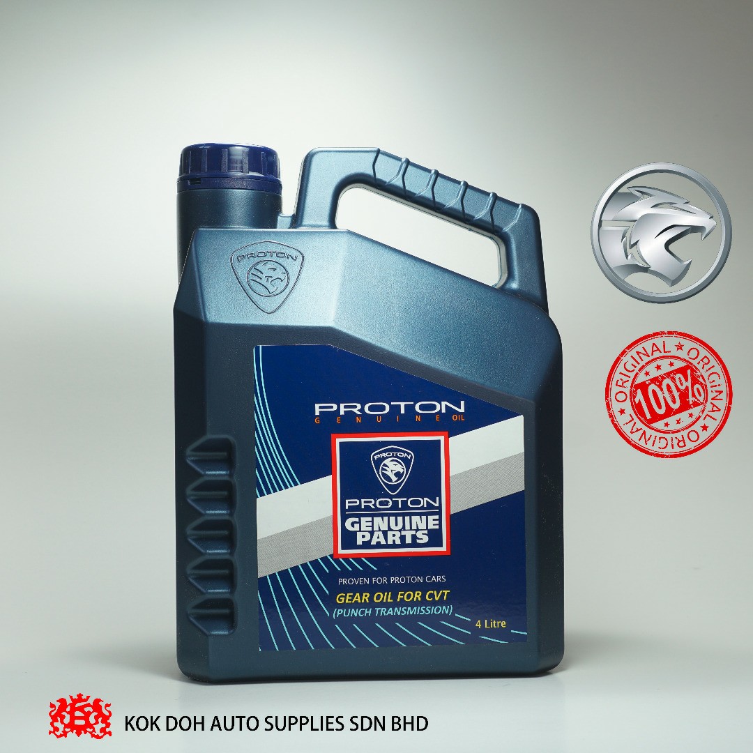 Original Proton Cvt Oil 4l Auto Accessories On Carousell