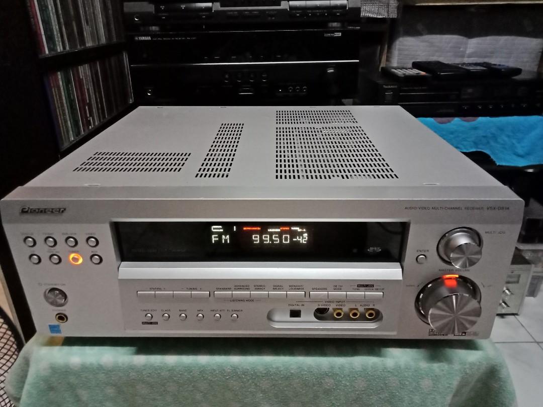 Pioneer VSXD814 7.1 Av Receiver, Audio, Soundbars, Speakers