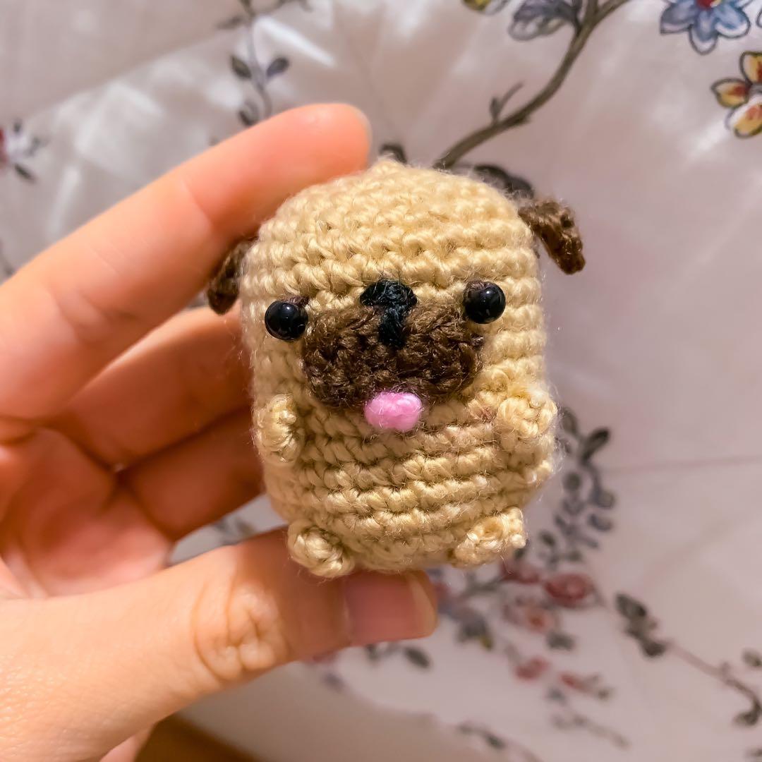 Potato Pug Keychains