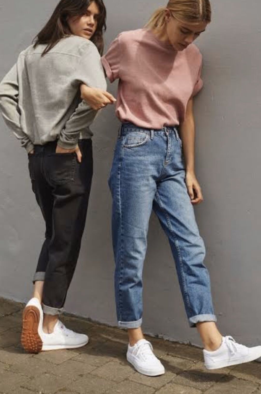 Pull and bear discount jeans mom fit