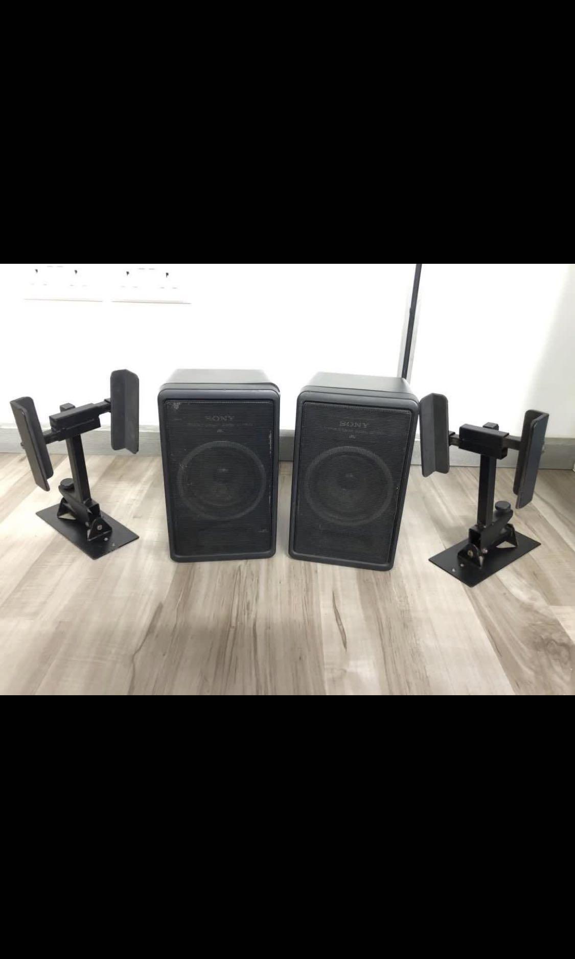 Sony Wall Mount Speakers, Audio, Soundbars, Speakers & Amplifiers on Carousell