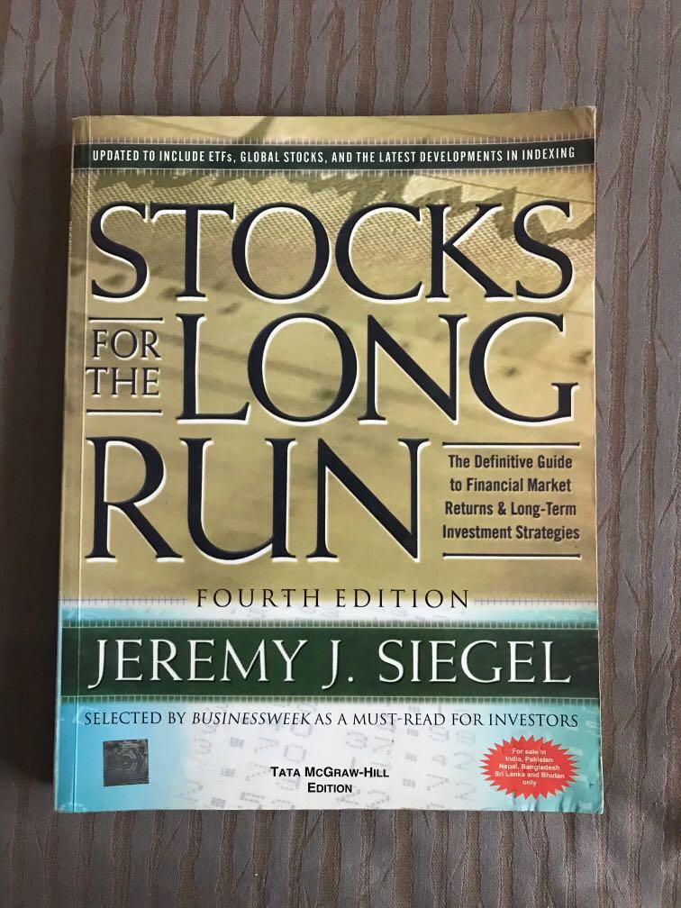 Investment　Market　Stocks　The　Guide　for　to　the　Jeremy　Returns　Long　Fiction　Books　Strategies　Non-Fiction　by　Run　Definitive　Hobbies　Toys,　Magazines,　on　Financial　Long-Term　Siegel,　J　Carousell