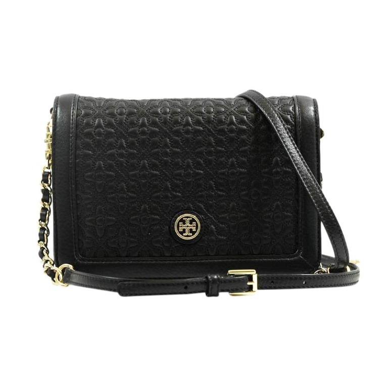 Tory Burch Bryant Quilted Black Leather Cross Body Bag (Brand New!),  Women's Fashion, Bags & Wallets, Cross-body Bags on Carousell
