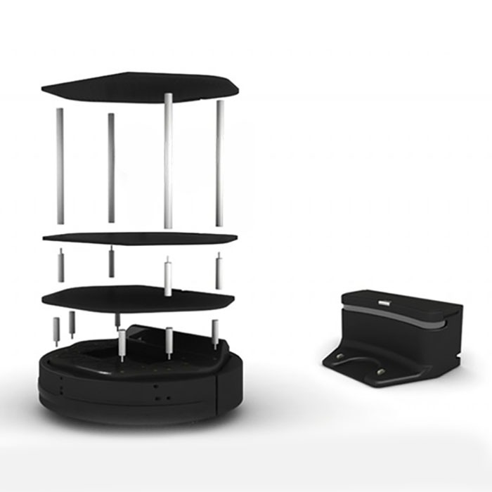 Turtlebot 2 Kit includes Kobuki Base Docking Station and Trays