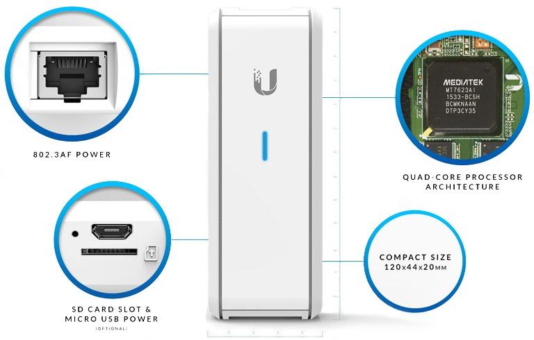 Ubiquiti UC-CK Unifi Controller Cloud Key (Category: Networking) located in Quezon City. Submitted by acetechph (Listing ID 272754522, Image 3). Description: UniFi Cloud Key Specification Dimensions: 21.7 x 43.4 x 121.9 mm (0.85 x 1.71 x 4.80") Processor: (3) 10/100 Ethernet Ports Power Method: PoE: 48V 802.3af or Passive PoE (Pairs 4, 5+; 7, 8 Return) Micro-USB: 5V Power Supply 802.3af PoE or Micro-USB 5V, Minimum 1A .