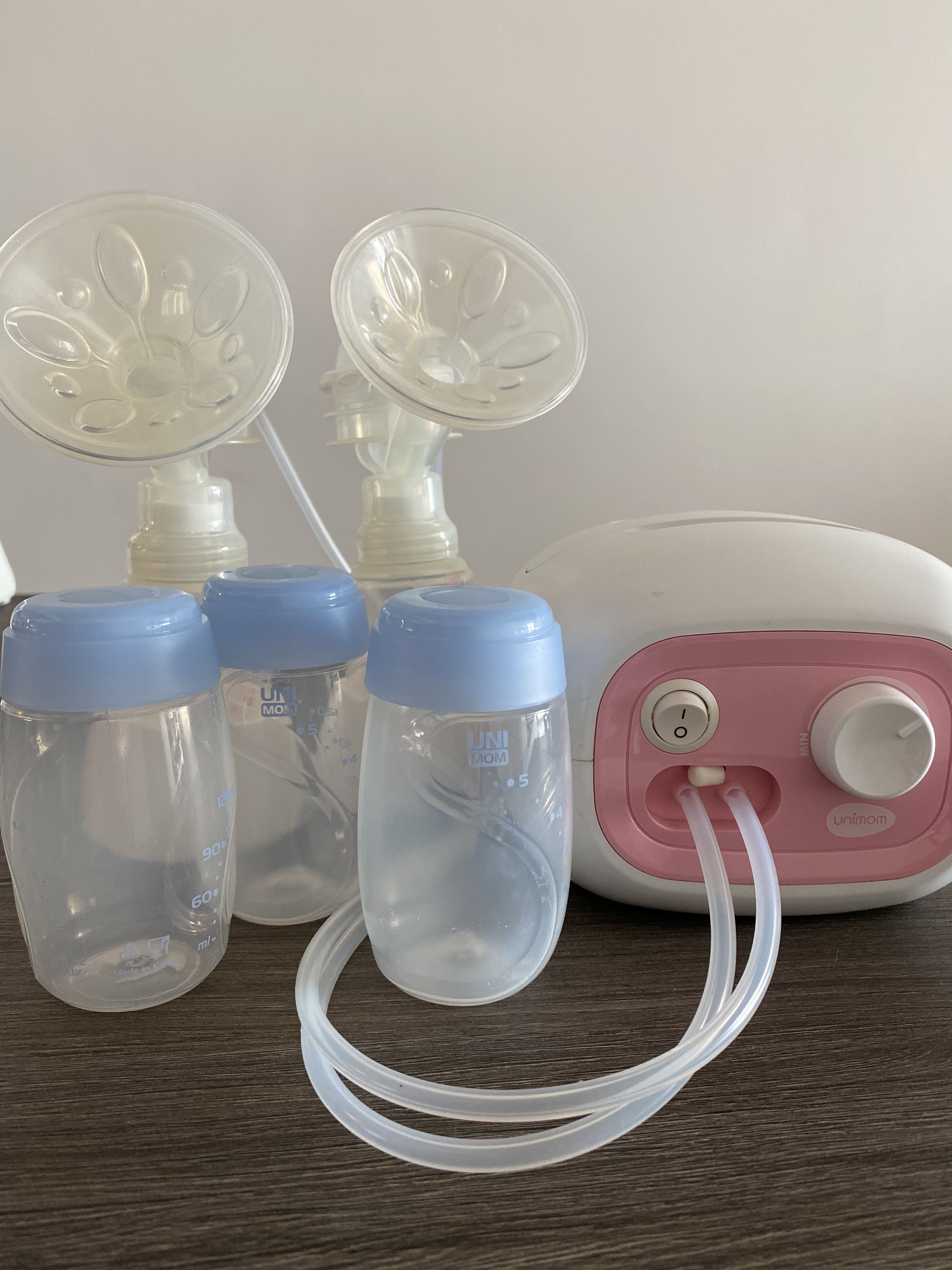 Unimom breast pump and accessories, Babies & Kids, Nursing & Feeding