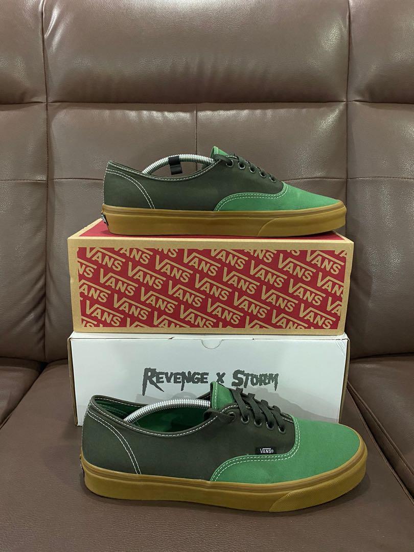 Vans authentic hot sale forest green