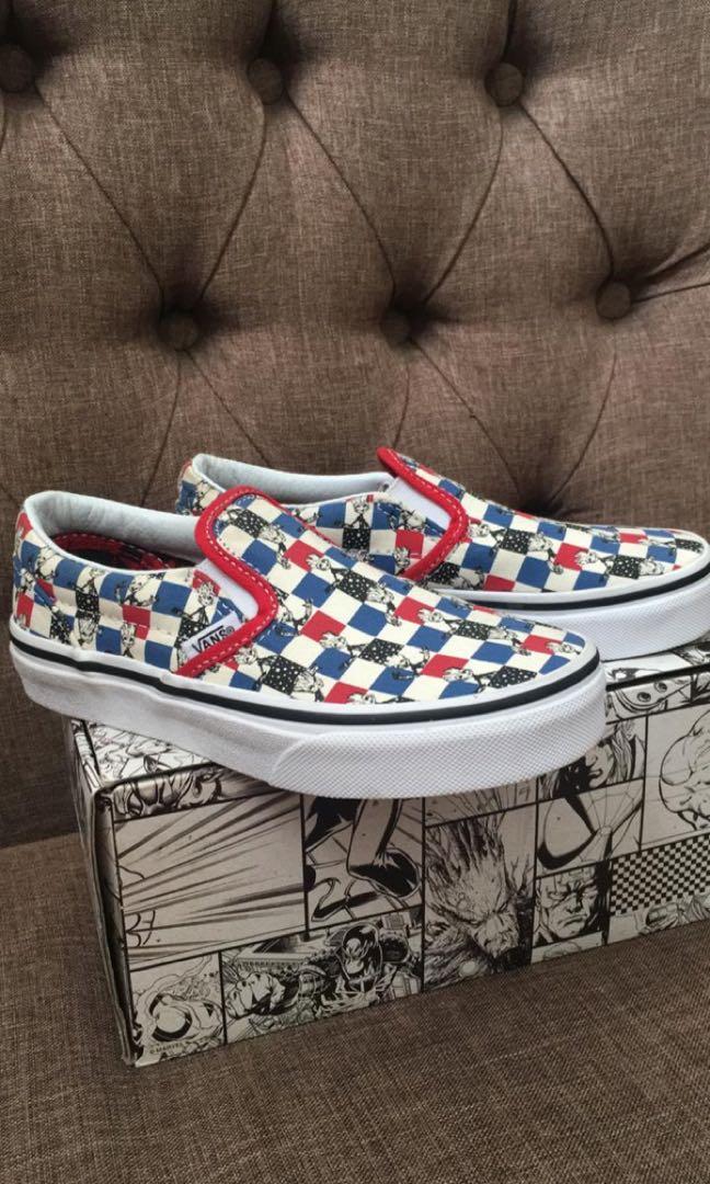 Groot slip on vans store