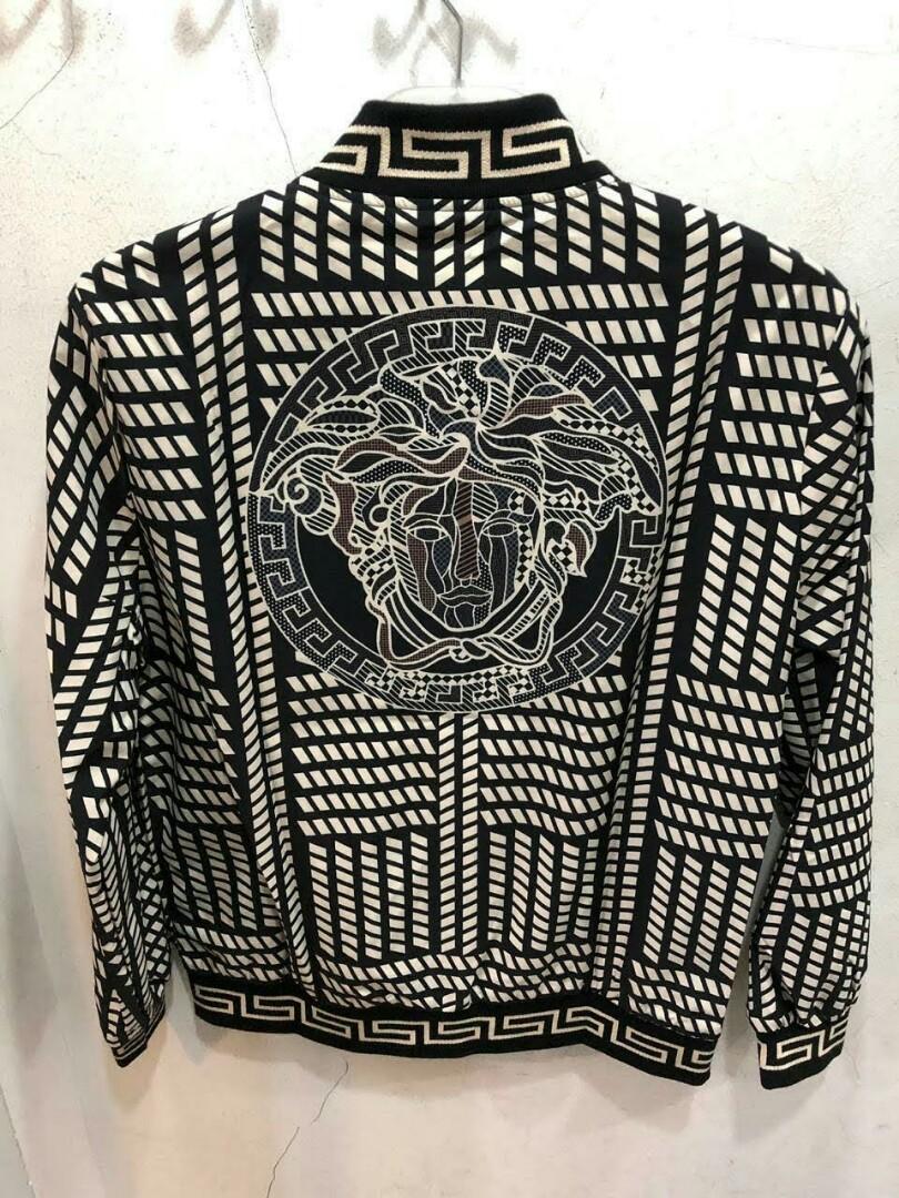 White shop versace jacket