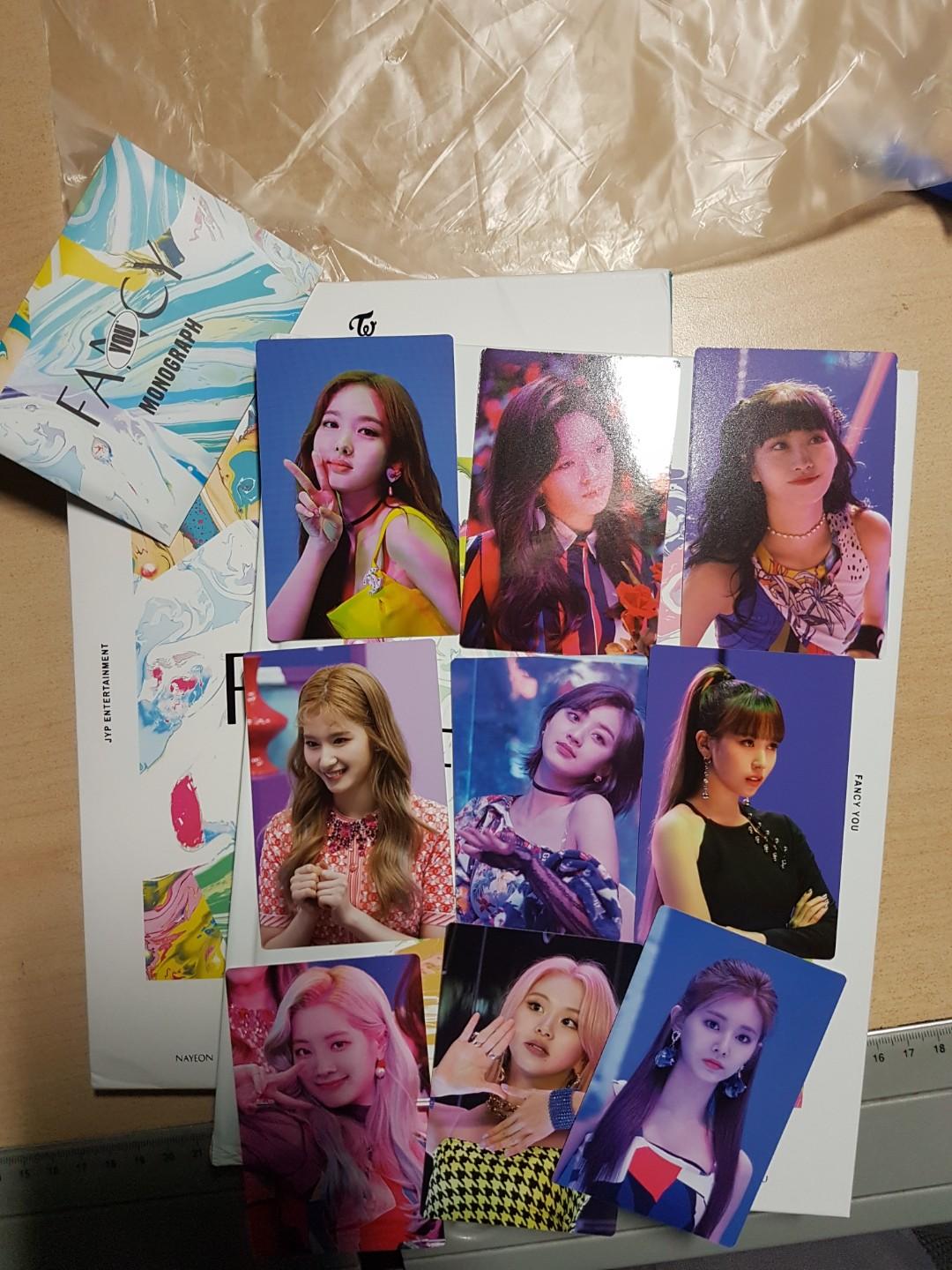Wts Twice Fancy Monograph Hobbies Toys Memorabilia Collectibles K Wave On Carousell