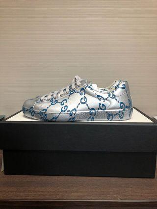 GUCCI silver sneakers BNIB
