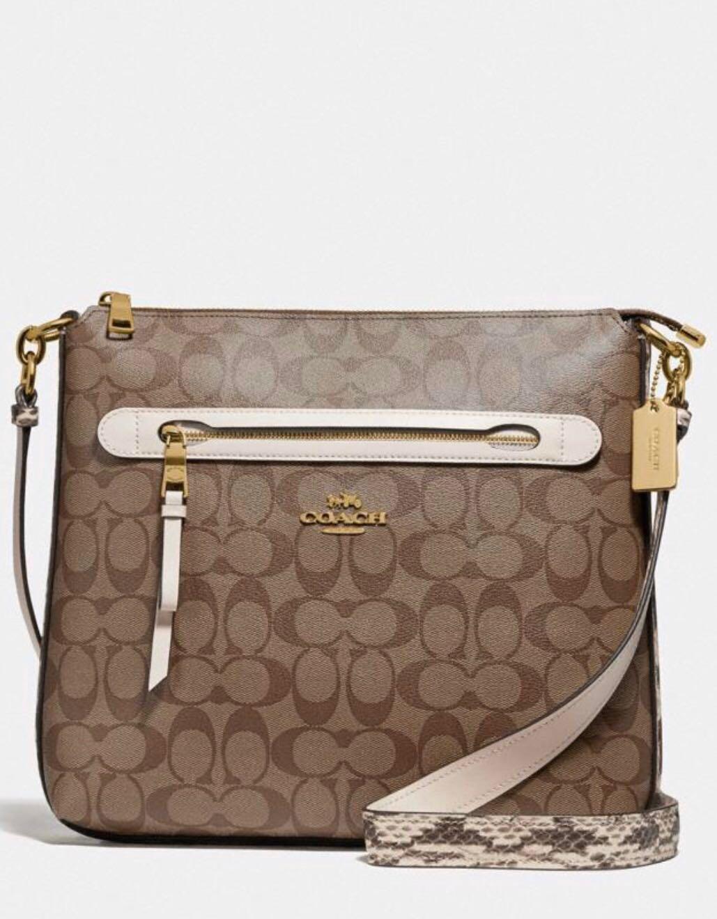 Mae file crossbody on sale in signature canvas