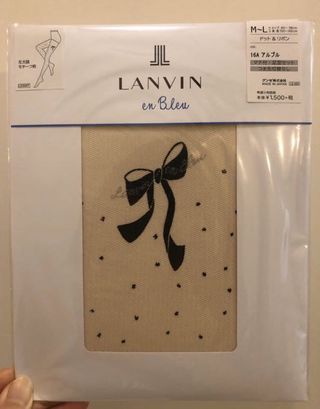 #decsale Lanvin En Bleu 日本製 絲襪褲64200167428355110