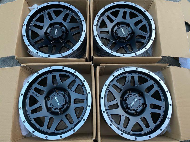 15" Mk Mags Qc1509 6Holes pcd 139 Black / Bronze tint color bnew, Car