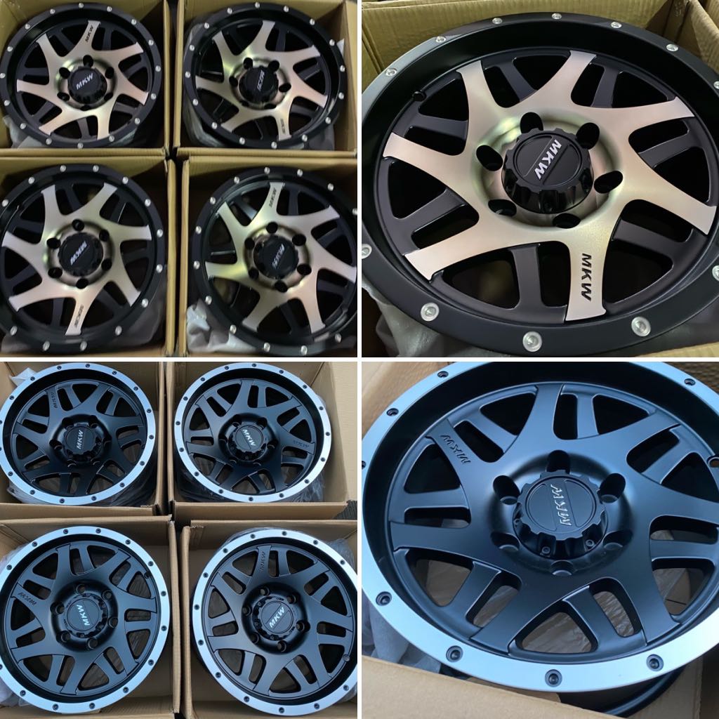 15" Mk Mags Qc1509 6Holes pcd 139 Black / Bronze tint color bnew, Car