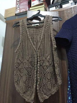 Brown Old Navy Knitted vest