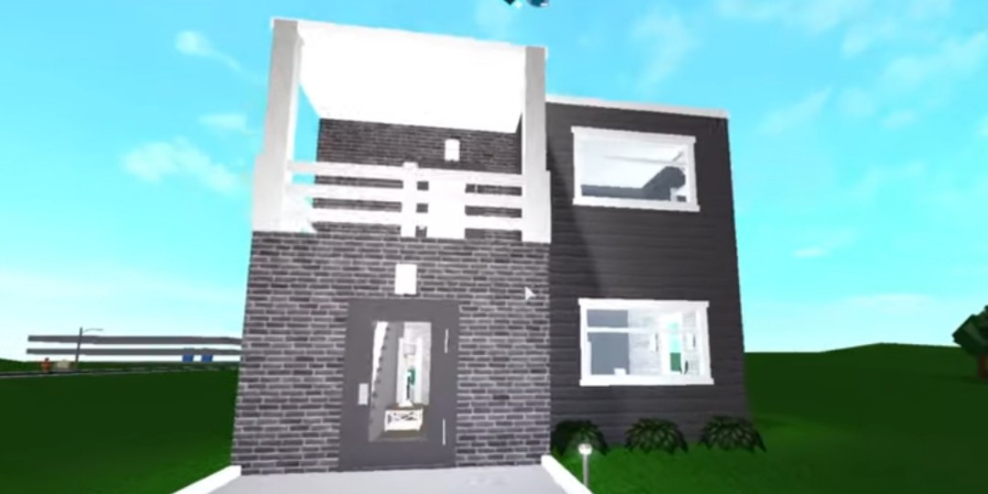 2 Story Bloxburg House Toys Games Video Gaming In Game Products On Carousell - barb mansion roblox bloxburg