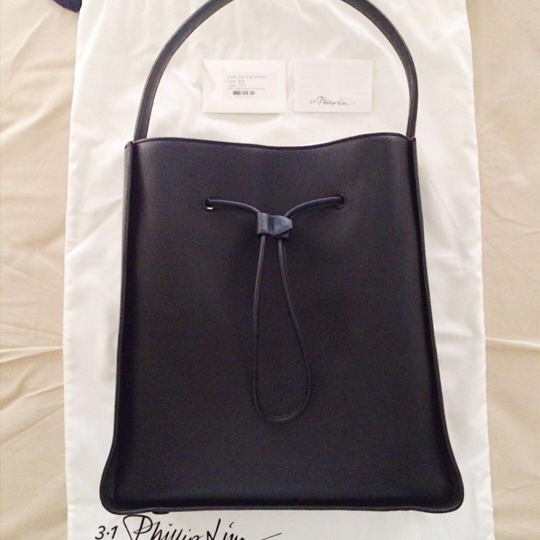 PHILLIP LIM Soleil Large Bucket Drawstring, Fesyen Wanita, Tas