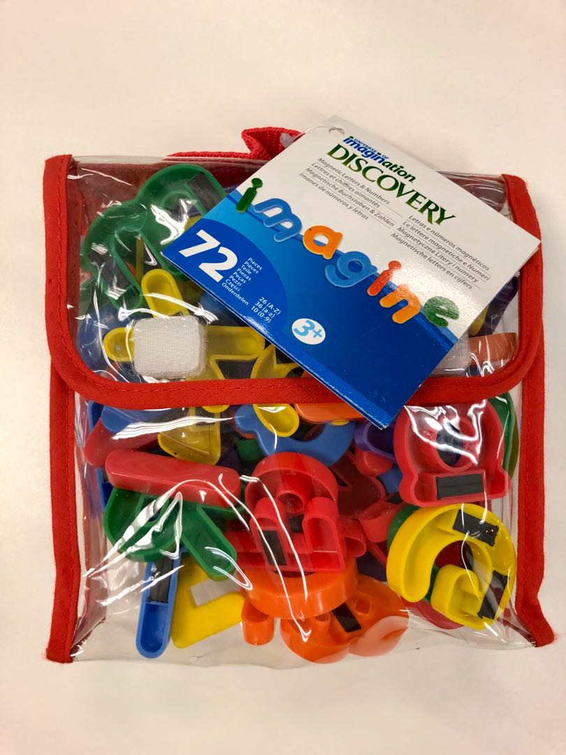 72 Piece Magnetic Letters Hobbies Toys Toys Games on Carousell