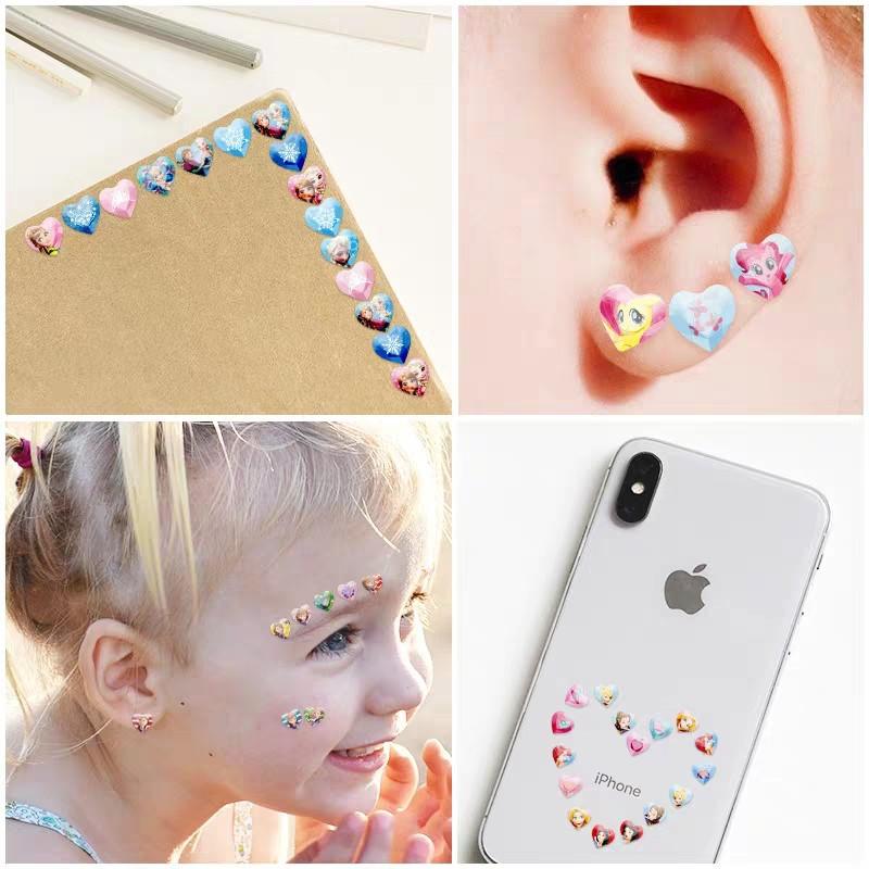Sticker earrings for babies sales