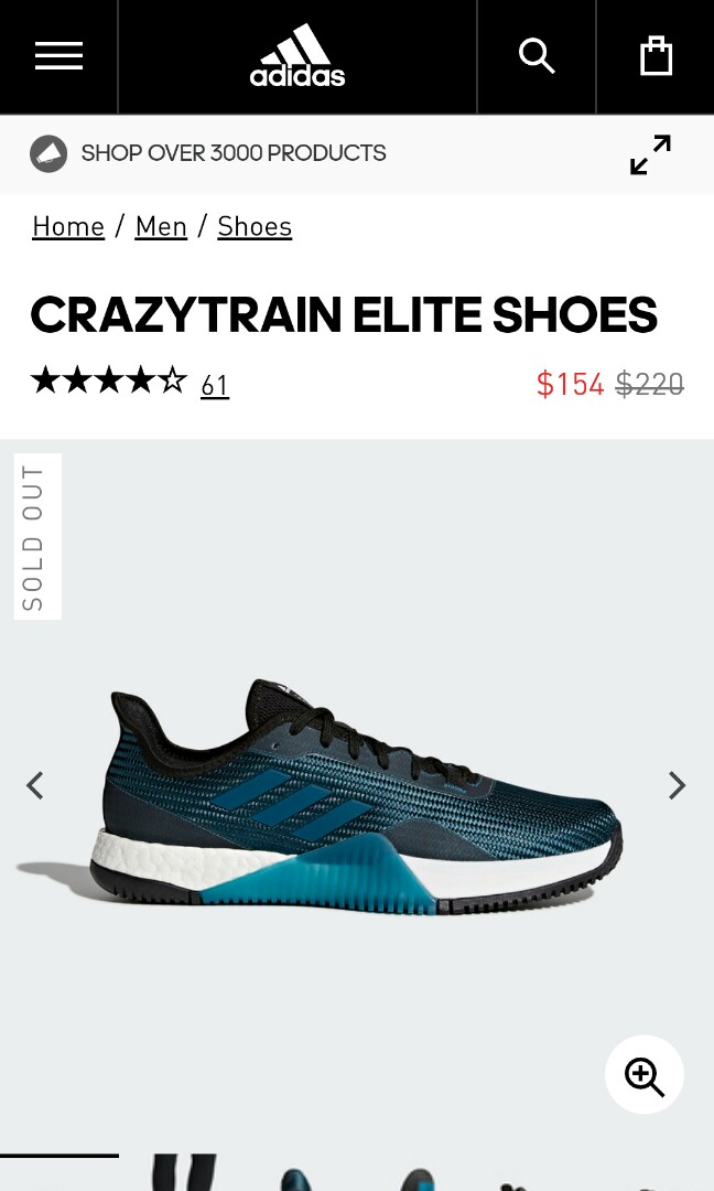 adidas crazytrain boost elite
