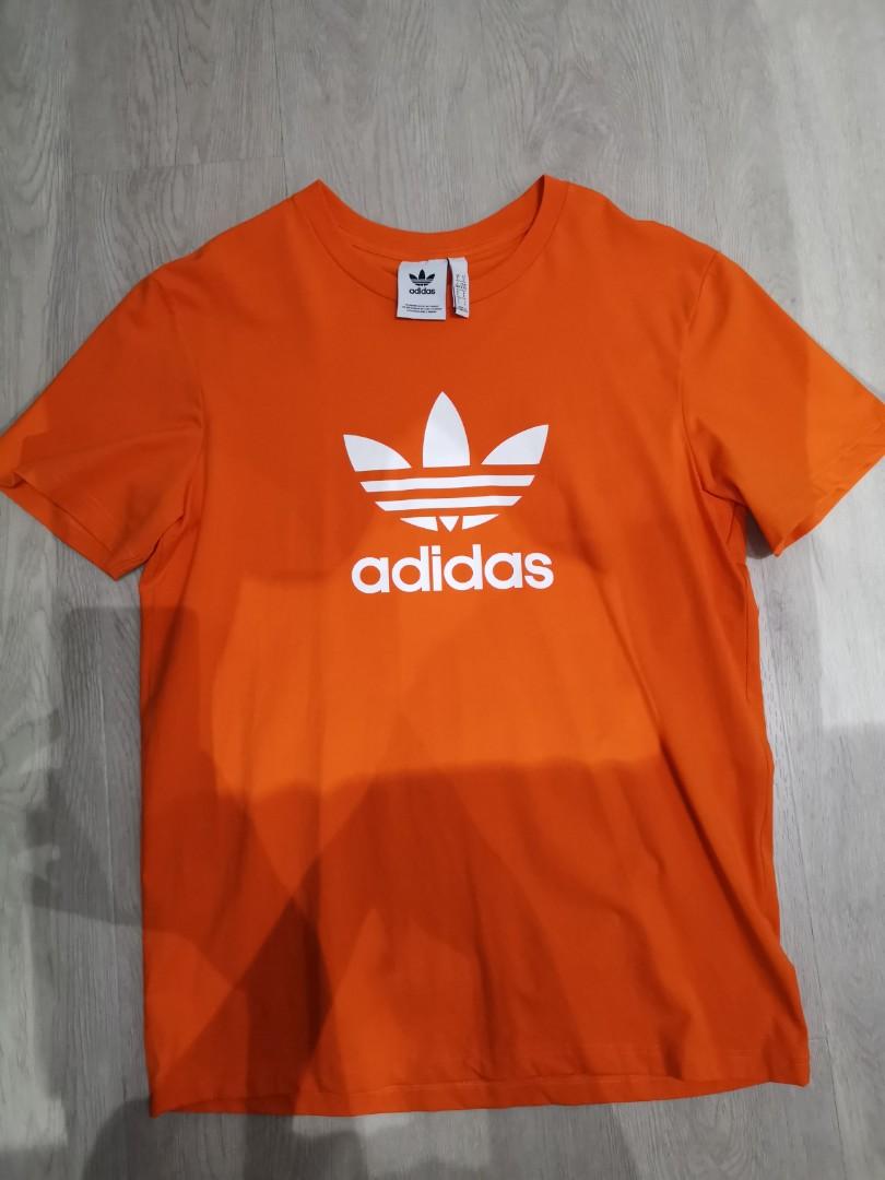 adidas top orange