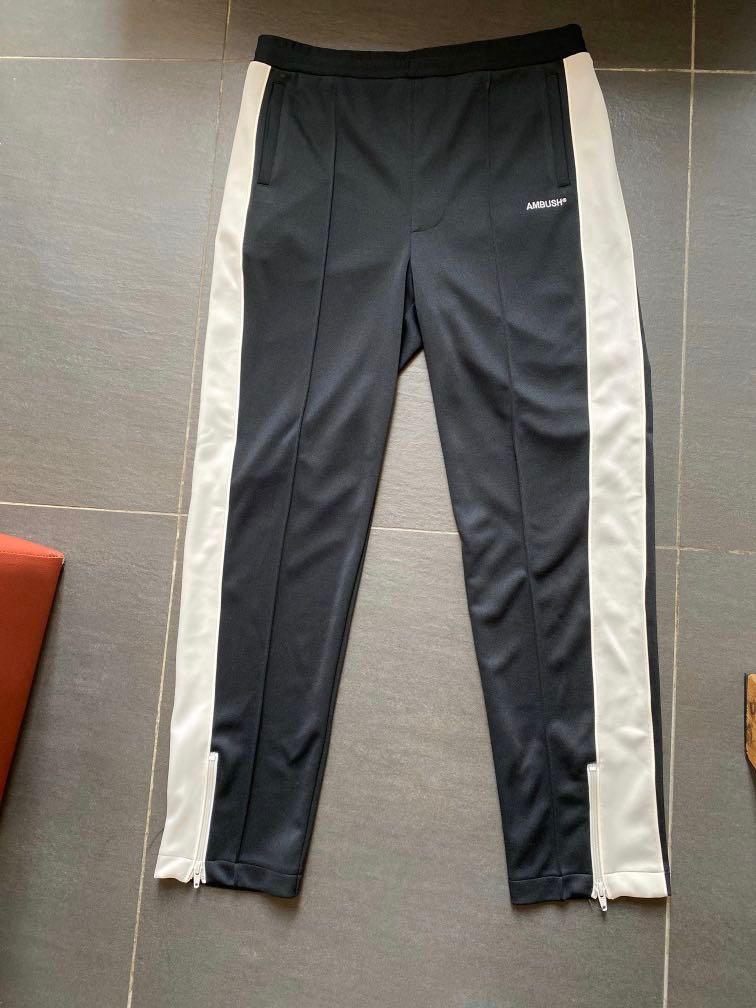 stripe track pants