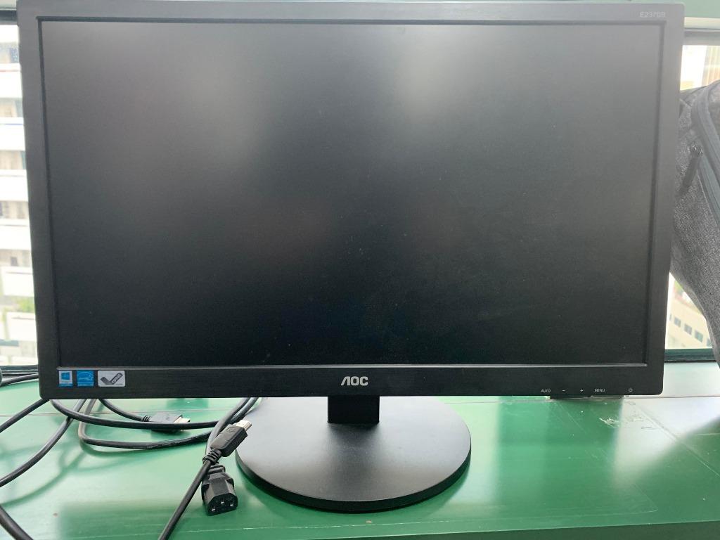 Aoc Monitor 24 Inches Electronics Computer Parts Accessories On Carousell
