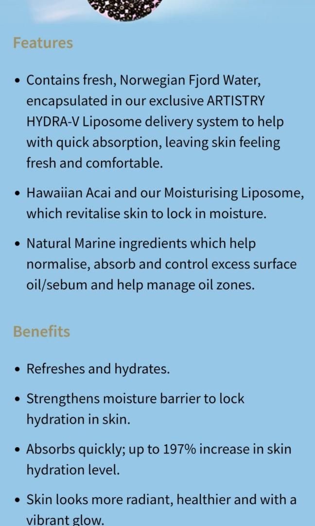 hydra v moisturizer